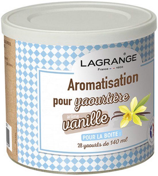 Lagrange Pot van 425 g vanillesmaak voor yoghurtmaker