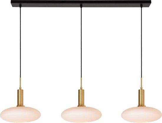Lucide SINGALA - Hanglamp - 3xE27 - Mat Goud / Messing