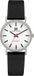 Danish Design Rhine Horloge Dames Zwart Leer Analoog Quartz 30mm