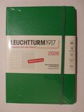 LEUCHTTURM1917 372476 - weekplanner en notitieblok 2026 - medium (A5) - 12 maanden - lenteblad - Duits