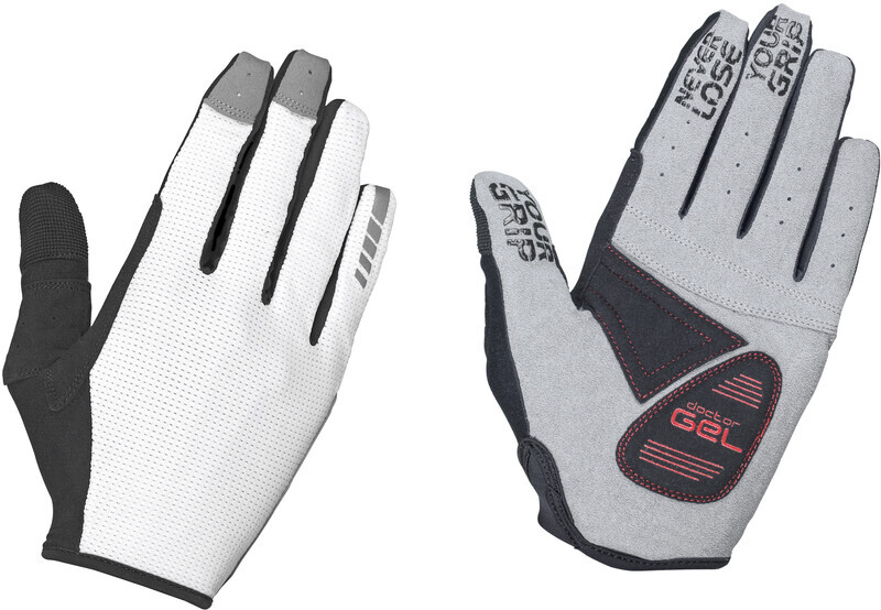 GripGrab Shark Gevoerde Handschoenen, white