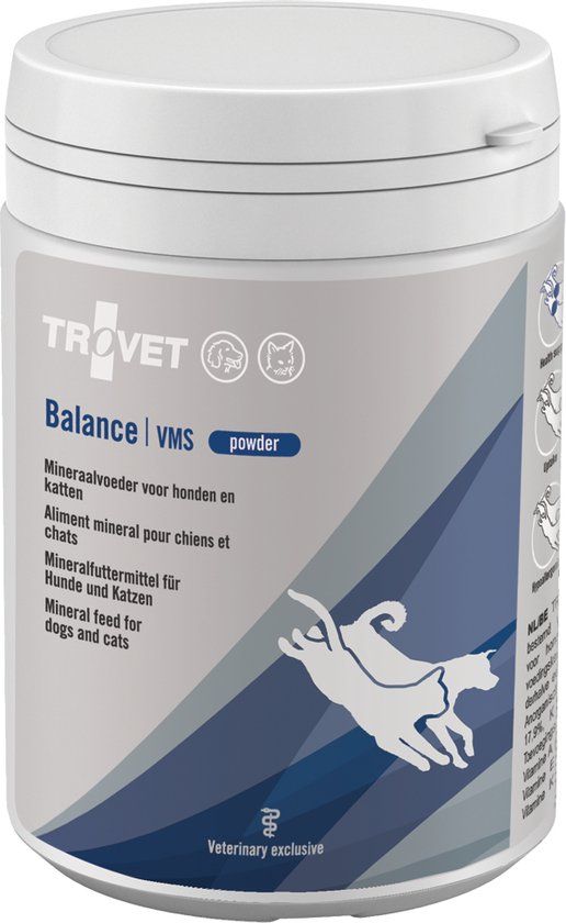 TROVET Balance VMS Hond Kat - 250 gr