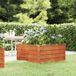 Maison Exclusive - Jardinière surélevée, couleur rouille, 100x100x45 cm, version acier Corten