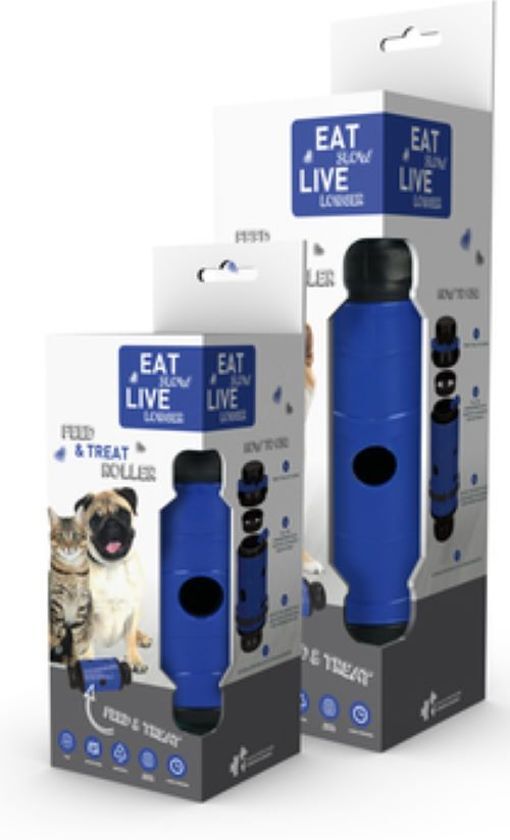 Hofman Animal Care Eat Slow Live Longer Anti schrokbak blauw s blauw