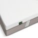 Surmatelas gel, 100x200 cm, mousse viscoélastique, housse amovible