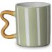 Estia Home Art Jazz Lines New Bone Mug
