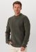Dstrezzed Crew Ribknit Heren Trui - Donkergroen - Maat XL