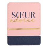Draeger Paris Zakspiegel met roségouden etui, vierkante make-upspiegel om mee te nemen, ideaal voor thuis en op reis, 9 x 7 cm, gepersonaliseerd cadeau voor verjaardag, alle gelegenheden