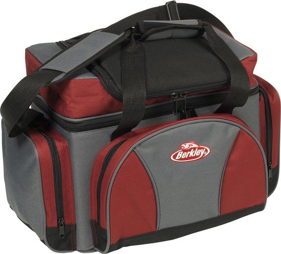 Berkley Storage Bag - Roofvistas - Rood/Grijs - 37x21.5x32cm - Nylon