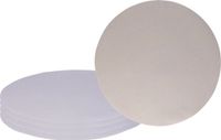 Wicotex Sets de table Uni - 8x - gris - rond 38 cm