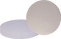 Wicotex Sets de table Uni - 8x - gris - rond 38 cm