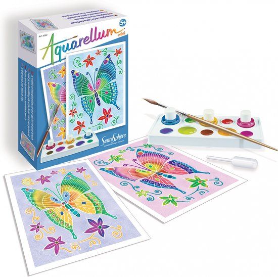 SentoSphère Aquarellum Mini Vlinders