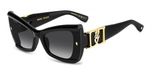 Dsquared2 D2 0170/S Black Butterfly Zonnebril Vrouwen 63mm