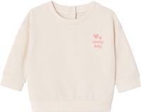 Vertbaudet Baby Sweat- en Shortset Ecru
