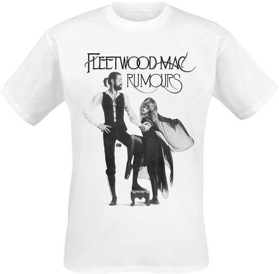 Fleetwood Mac Rumours Heren T-shirt - wit - XL
