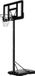 Happiq Panier de basket-ball - Support de basket-ball - Anneau de basket-ball - Avec roues - Anneau réglable en hauteur - Base remplie d'eau et de sable - Pour Enfants et Adultes - Utilisation en extérieur - Blanc