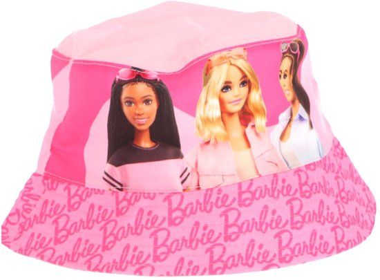 Barbie Vissershoedje Kinderen Meisjes Multi Colour Polyester One Size