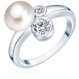 Valero Pearls Cocktail Ring - Sterling zilver - zilver - 50