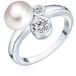 Valero Pearls Cocktail Ring - Sterling zilver - zilver - 50