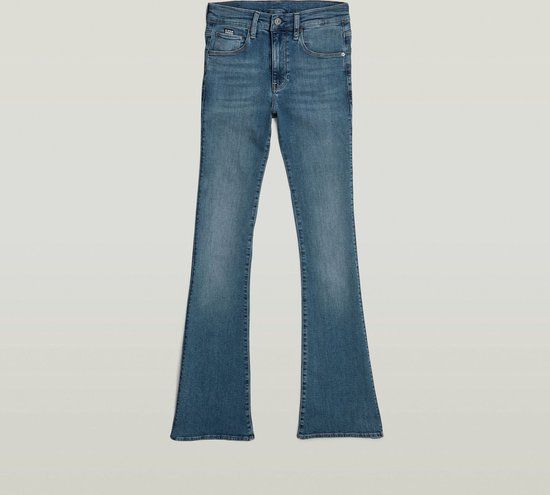 G-STAR 3301 Flare Wmn Dames Jeans - faded icy blue 33/32