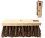 Synx Tools Balai de ville 30 cm - Balai d'extérieur - Marron