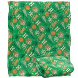 Stranger Things HAWKINS Hoge Patroon Silky Touch Super Zachte Sprei Deken 152 x 127 cm