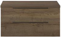 BES LED Seville Badmeubelset 100 cm - Wastafelblad Tabacco Edge Greep
