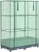 vidaXL Plantenbak verhoogd met kashoes 80x40x123 cm rattanlook