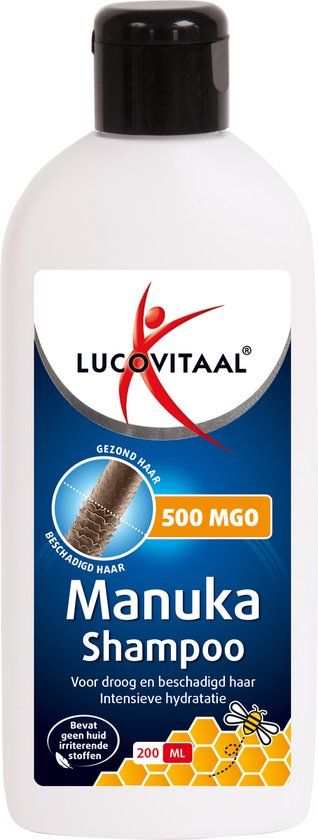 Lucovitaal Manuka Shampoo - 200ml - Alle haartypes - Unisex