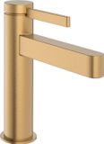 Hansgrohe Finoris Wastafelmengkraan - Ééngreeps bediening - CoolStart energiebesparend - Met afvoerplug - 110mm - Brushed Bronze