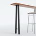 Icecat 2 pièces pieds de table robustes en métal pour projets de bricolage