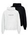 JACK & JONES Sweatshirt 'JORBillyburg' grijs gemêleerd / zwart