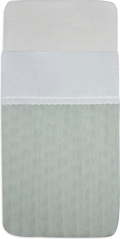 Jollein Baby Sheet Crib 75x100cm Lace Ivory