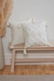 Rapport Home Geometrische getufte kussenhoes Juniper Cream Kussenhoes