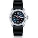 Chris Benz Mod. CBM-B-KB-SI - Montre-bracelet - Unisexe - Bleu - Argenté/Noir