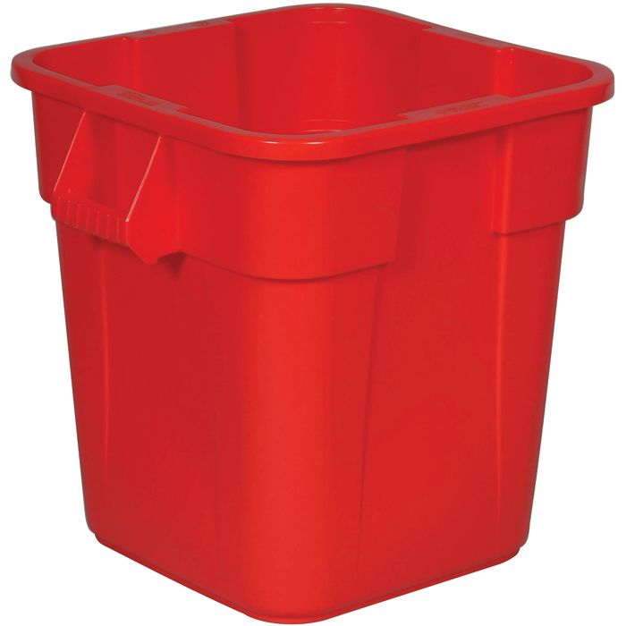 Rubbermaid BRUTE 3526 - Vuilnisbak - 106 liter - Rood