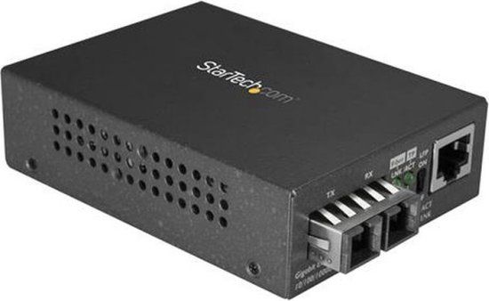 Startech MCMGBSCMM055 MultiMode SFP Fibre Module - Media converter - Zwart