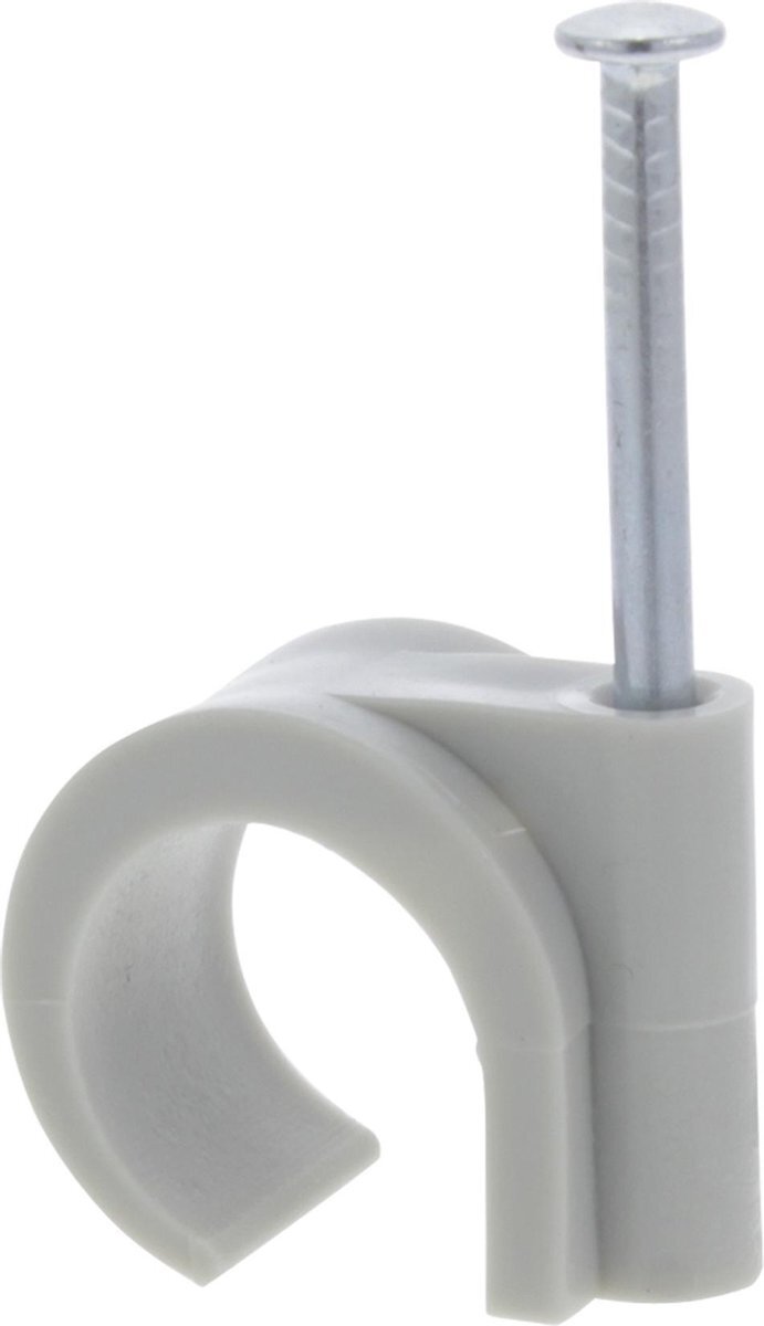 Q-Link buisclip - installatiebuis - rond - PVC - 16-19 mm - grijs