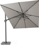 Platinum Sun & Shade – Zweefparasol – Challenger T² Premium - 350x260cm – Manhattan – Dubbel Kantelbaar – 360° Draaibaar – 98% UV protectie