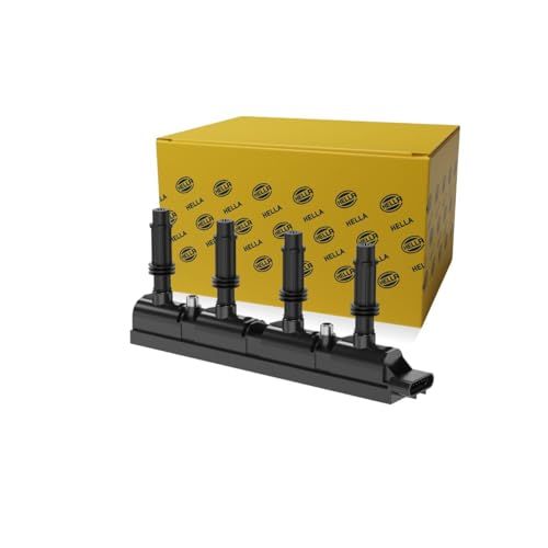 HELLA 5DA 358 000-341 Bobine - 12V - 7-polig - Blokbobine - Geschroefd