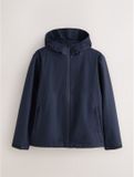 Next - Heren - DryTech - Waterdicht jack met capuchon - Blauw