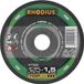 Rhodius XT 66 204624 Doorslijpschijf recht 125 mm 22.23 mm 1 stuk(s)
