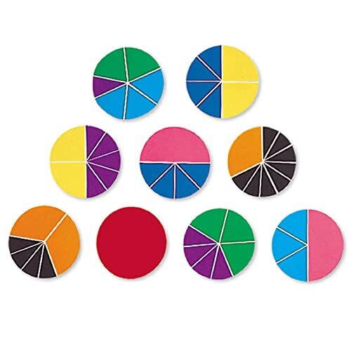Learning Resources Learning Resources Luxe Rainbow Fraction Cirkels 51-Stuk Set
