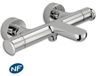 ESSEBAGNO Mélangeur de douche chromé et thermostatique de la marque Huber