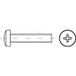 TOOLCRAFT TO-5431302 Vis à tête cylindrique M5 12 mm Cruciforme Phillips 1000 pièce(s)