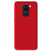 Xiaomi Redmi Note 9 hoesje - Siliconen mat - Rouge