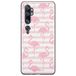 ERT GROUP mobiel telefoonhoesje voor Xiaomi MI NOTE 10 / MI NOTE 10 PRO origineel en officieel erkend Babaco patroon Flamingo 001, hoesje is gemaakt van TPU
