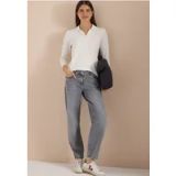 cecil Jeans met High Waist en wijd uitlopende pijpen in een Loose Fit-pasvorm