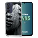 Cokitec Samsung Galaxy A15 4G / 5G Sport Rugby Vintage Ballon Versterkte hoes