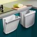Poubelle pliable - Gris, design peu encombrant